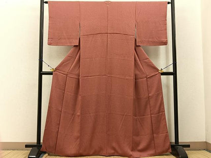 平和屋着物■江戸小紋　極小鮫小紋柄　正絹　逸品　BAAW5933hj