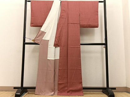平和屋着物■江戸小紋　極小鮫小紋柄　正絹　逸品　BAAW5933hj