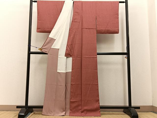 平和屋着物■江戸小紋　極小鮫小紋柄　正絹　逸品　BAAW5933hj