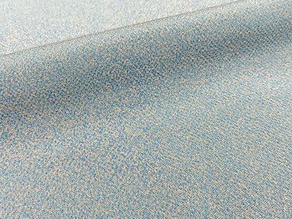 平和屋着物■上質な小紋　霞文　鬼しぼ縮緬　正絹　逸品　BAAW5956hj