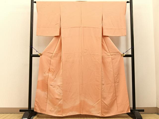 平和屋着物■色留訪問着 地紋起こし 貝桶吉祥文 暈し染め 正絹 逸品 BAAW5985hj