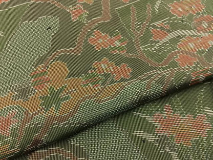 平和屋着物■本場大島紬 7マルキ 枝花文 正絹 逸品 BAAW5989hj
