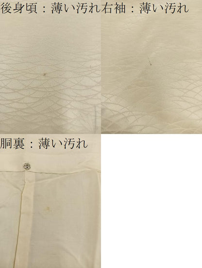 平和屋着物■訪問着 駒刺繍 雪輪枝楓文 金彩 正絹 逸品 BAAW6117mz
