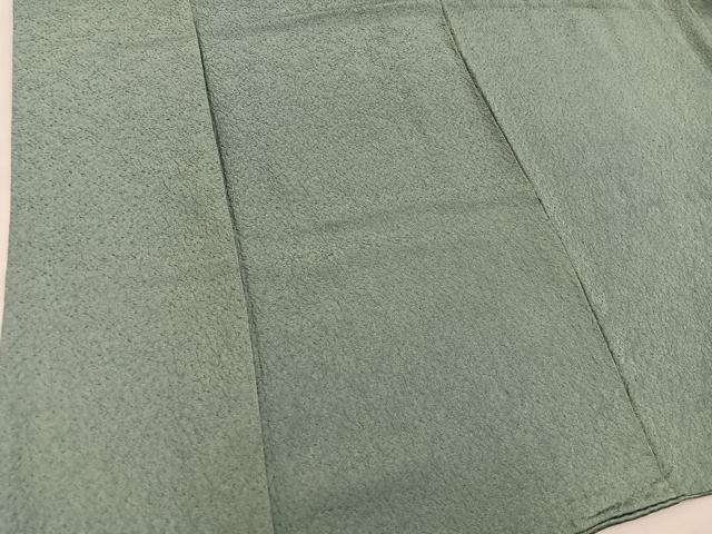平和屋着物■上質な色無地 麹塵色 正絹 逸品 BAAW6120mz