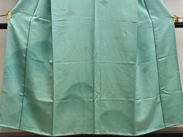 平和屋着物■訪問着 遠山菱花文 暈し染め 正絹 逸品 BAAW6159mz