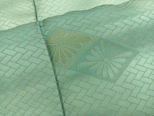 平和屋着物■訪問着 遠山菱花文 暈し染め 正絹 逸品 BAAW6159mz