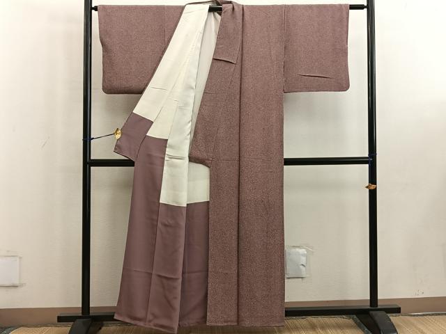 平和屋着物■江戸小紋 鮫小紋柄 正絹 逸品 BAAW6166mz