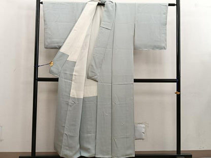 平和屋着物■上質な小紋 地紋起こし 幾何学文様 正絹 逸品 BAAW6243mz