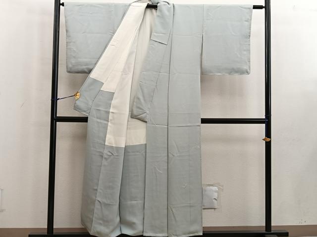 平和屋着物■上質な小紋 地紋起こし 幾何学文様 正絹 逸品 BAAW6243mz