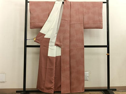 平和屋着物■江戸小紋 流水文 暈し染め 正絹 逸品 BAAW6279mz