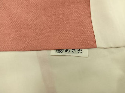 平和屋着物■訪問着 駒刺繍 橘文 暈し染め 金彩 正絹 逸品 BAAW6309mz