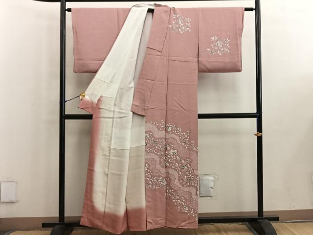 平和屋着物■訪問着　辻が花　絞り　正絹　逸品　BAAW6337mz