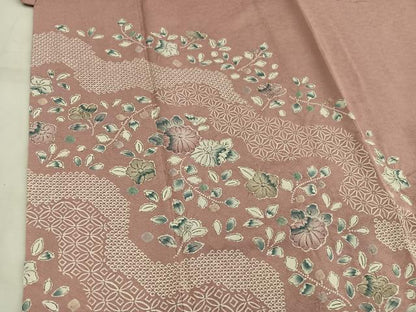 平和屋着物■訪問着　辻が花　絞り　正絹　逸品　BAAW6337mz