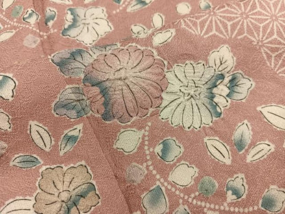 平和屋着物■訪問着　辻が花　絞り　正絹　逸品　BAAW6337mz