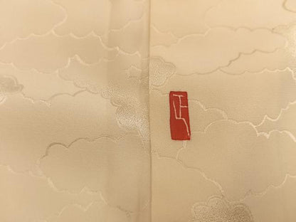 平和屋着物●本加賀友禅作家　押田正義　振袖　菊花文　暈し染め　金彩　正絹　逸品　BAAW6342mz