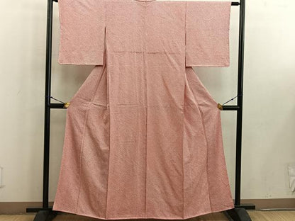 平和屋着物■大変加工の良い総絞り小紋 正絹 逸品 BAAW6401mz