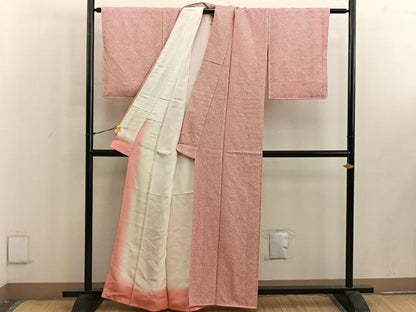 平和屋着物■大変加工の良い総絞り小紋 正絹 逸品 BAAW6401mz