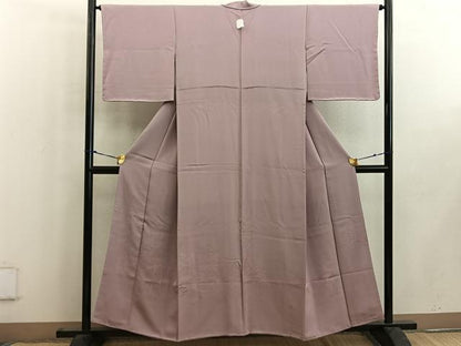 平和屋着物■豪華色留袖　樹林風景文　宍色　正絹　逸品　未使用　BAAW6461mz