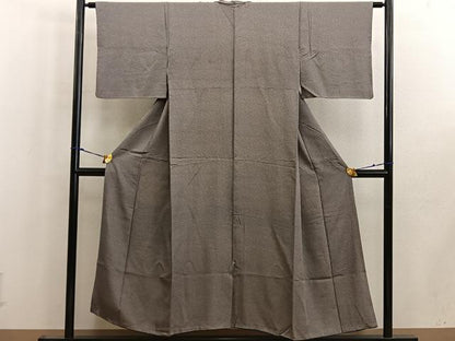 平和屋着物■江戸小紋　丸文　正絹　逸品　BAAW6465mz