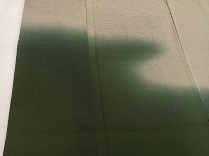 平和屋着物■色留訪問着 亀甲文 暈し染め 正絹 逸品 BAAW6474mz