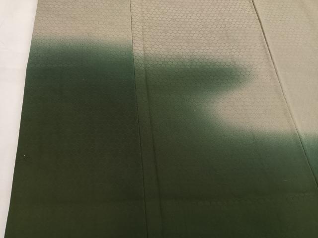 平和屋着物■色留訪問着 亀甲文 暈し染め 正絹 逸品 BAAW6474mz