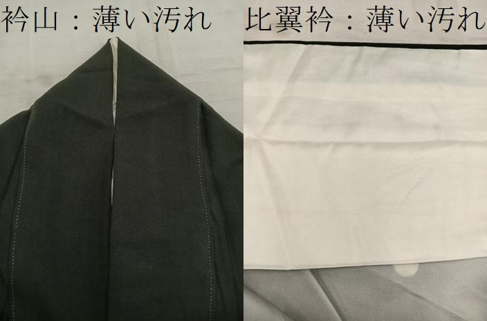 平和屋着物■豪華黒留袖　作家物　刺繍　花車文　金彩　正絹　逸品　BAAW6478mz