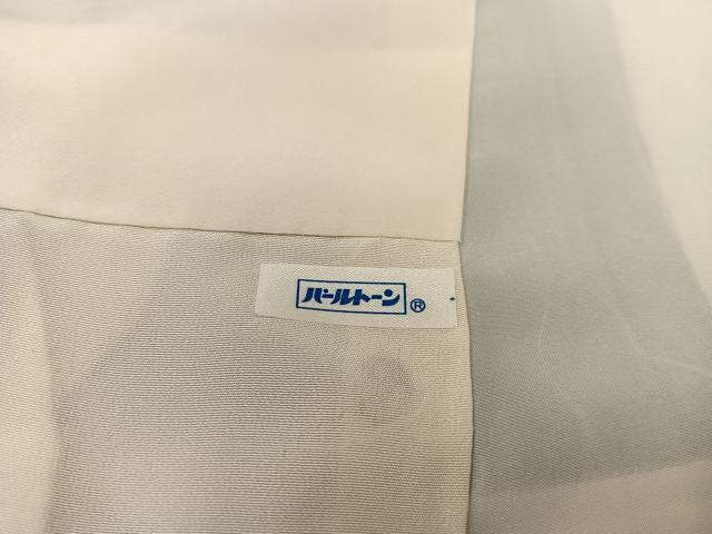 平和屋着物■訪問着　刺繍　地紙花文　金銀彩　正絹　逸品　BAAW6494mz