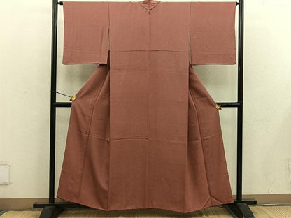 平和屋着物■江戸小紋　角通し　正絹　逸品　BAAW6511mz