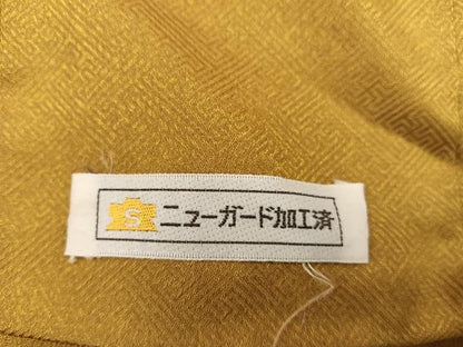 平和屋着物■訪問着　草花文　暈し染め　金彩　正絹　逸品　BAAW6557mz