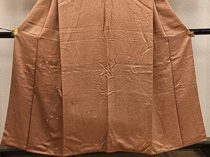 平和屋着物■訪問着　総刺繍　吹き寄せ文　金糸　正絹　逸品　BAAW6573mz