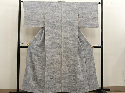 平和屋着物■上質な小紋　霞文　正絹　逸品　BAAW6616mz