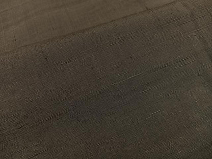 平和屋着物■男性 紬 栗色 正絹 逸品 BAAW6621mz