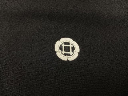 平和屋着物■豪華黒留袖 樹林文 暈し染め 金彩 正絹 逸品 BAAW6681mz