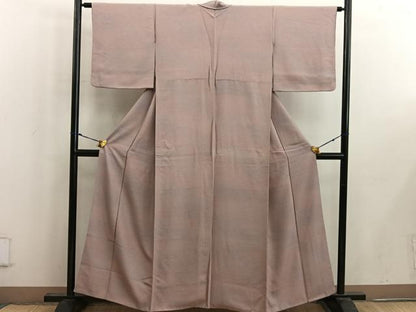 平和屋着物■上質な小紋　霞文　暈し染め　正絹　逸品　BAAW6690mz