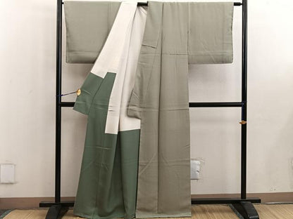 平和屋着物■江戸小紋　鮫小紋柄　正絹　逸品　BAAW6701mz