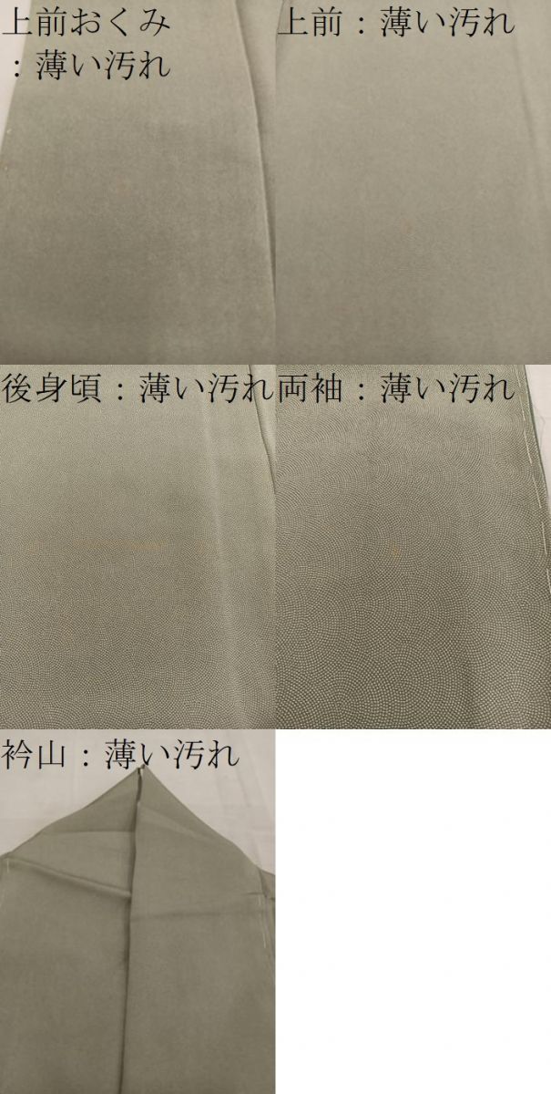 平和屋着物■江戸小紋　鮫小紋柄　正絹　逸品　BAAW6701mz