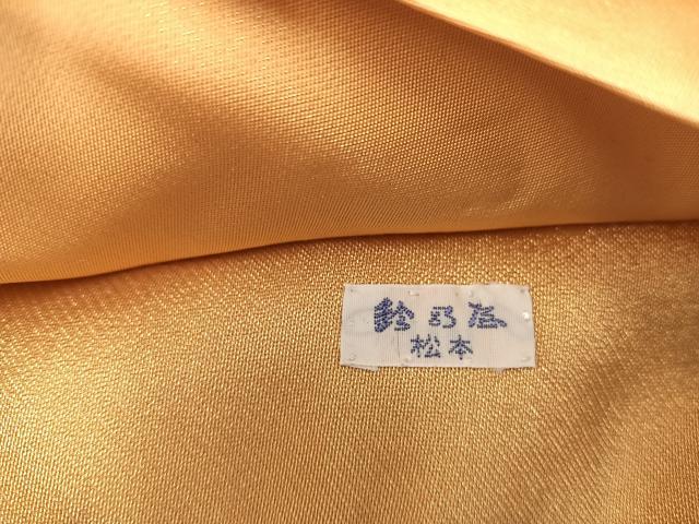 平和屋着物◎六通柄袋帯 唐織 束ね熨斗花文 金糸 鈴乃屋扱い 正絹 逸品 BAAW6788mz