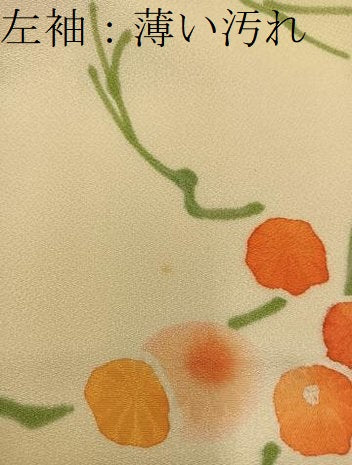 平和屋着物■上質な小紋 手描き 枝花文 正絹 逸品 BAAW6877mz