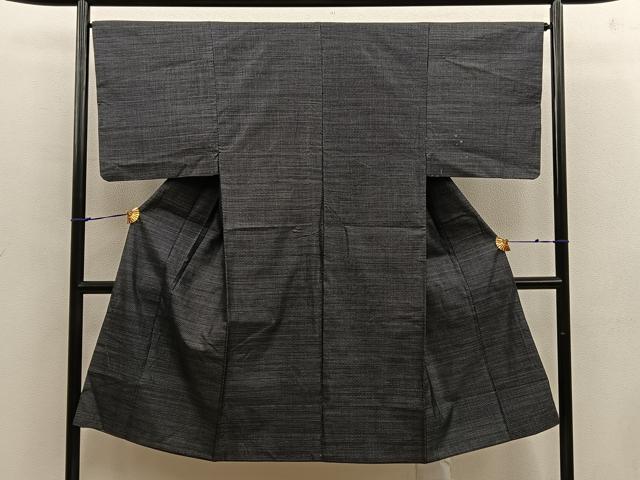 平和屋着物■男性　本場大島紬　絣文様　正絹　逸品　BAAW6892mz