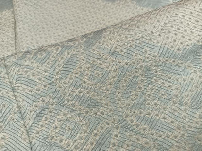 平和屋着物■訪問着 絞り 流水花文 正絹 逸品 BAAW6919mz