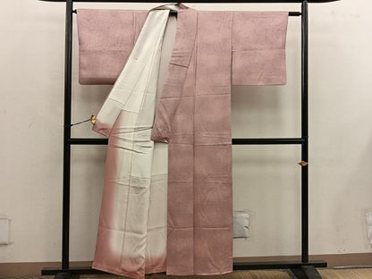 平和屋着物■上質な小紋 霞文 正絹 逸品 BAAW6922mz