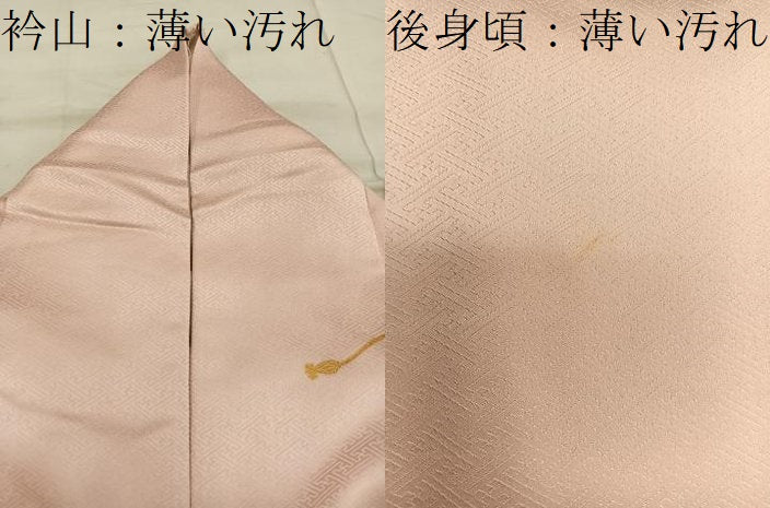 平和屋着物■訪問着　鼓花文　暈し染め　金彩　鈴乃屋扱い　正絹　逸品　BAAW6944mz