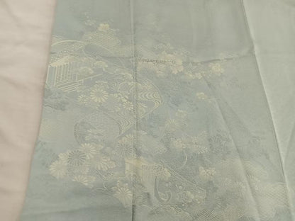 平和屋着物■豪華色留袖 御所車花文 正絹 逸品 BAAW6963mz