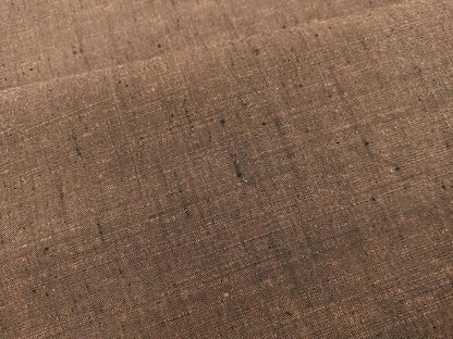 平和屋着物■上質な紬　焦茶色　正絹　逸品　BAAW6966mz