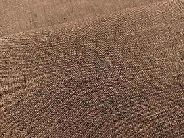 平和屋着物■上質な紬　焦茶色　正絹　逸品　BAAW6966mz