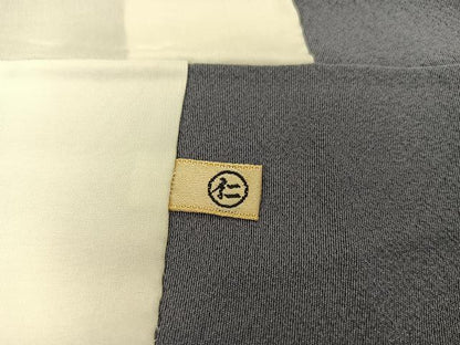 平和屋着物■訪問着 作家物 風景花文 正絹 逸品 BAAW6982mz