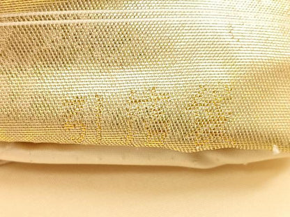 平和屋着物◎六通柄袋帯 秋風の音 金銀糸 引箔 正絹 逸品 BAAW7081qw