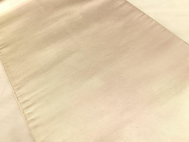 平和屋着物◎六通柄袋帯　霞文　引箔　正絹　逸品　BAAW7087qw