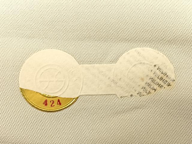 平和屋着物◎西陣　永井織物謹製　六通柄袋帯　樹林文　金糸　証紙付き　正絹　逸品　BAAW7196qw
