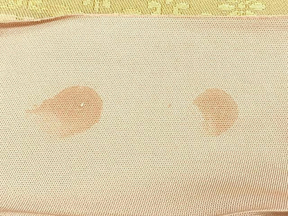 平和屋着物◎六通柄袋帯 名物裂 金糸 正絹 逸品 BAAW7232qw